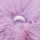 Handmade Faux Rabbit Fur Pom Pom Ball Covered Pendants WOVE-F020-A08-2