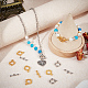 SUNNYCLUE 60Pcs 2 Colors Tibetan Style Alloy Toggle Clasps FIND-SC0008-09-4