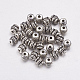 Perles en alliage de style tibétain X-TIBEB-Q043-AS-FF-3