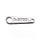 304 Stainless Steel Slice Chain Tabs STAS-G095-69P-1