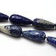 Natural Gemstone Lapis Lazuli Faceted teardrop G-E251-25-2