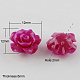 Abalorios de la resina de la flor X-RESI-Q068-12mm-05-1