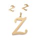 304 Stainless Steel Pendants and Stud Earrings Jewelry Sets SJEW-P100-24G-1