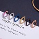 6Pcs 6 Color 304 Stainless Steel Curved Belly Ring Hoop JX496A-02-4