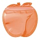 Emballage en plastique en forme de pomme sacs à fermeture éclair yinyang OPP-D003-01D-1
