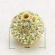 Abalorios de Diamante de imitación de arcilla polímero RB-C1438-12mm-A13-1