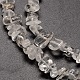 Chapelets de perles en cristal de quartz naturel G-P035-16-2