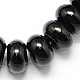 Hebras de cuentas de ónix negro natural teñido G-S105-6mm-03-1