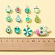 28Pcs 12 Style Handmade Polymer Clay Star Charms CLAY-FS0001-25-3