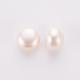 Perle di perle d'acqua dolce coltivate naturali di grado aaa X-PEAR-R008-11-12mm-01-4