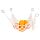 Hanging Fruit Macrame Basket AJEW-WH0332-44-1