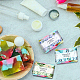 PandaHall Elite 90Pcs 9 Style Soap Paper Tag DIY-PH0006-93-2