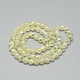 Brins de perles de verre transparent plaqué arc-en-ciel EGLA-R108-6mm-B04-3