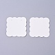 Бумажные карты дисплея серьги DIY-WH0079-99A-1