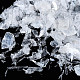 雲母の断片ネイルアートデコレーションアクセサリー  天然淡水シェルマイカスライスを釘付け  乳白色  1~23x1~18mm MRMJ-N026-002-10-1