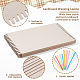 FINGERINSPIRE 8PCS Cardboard Weaving Looms & 12PCS Safety Plastic Sewing Needles TOOL-FG0001-06-4