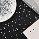 PandaHall 1500pcs 4 Sizes Clear Square Crushed Glass Rhinestone For Glitter Manicure Nail Art Decoration MRMJ-PH0001-37-4