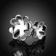 Románticos anillos de dedo de latón con flores de san valentín RJEW-BB00397-02-2
