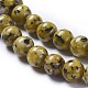 Chapelets de perles en labradorite naturelle  G-E383-6mm-08-3