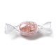 Cuentas de chip de cuarzo rosa natural decoran DJEW-D004-01I-2