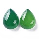 Cabuchones de ágata de ónix verde natural G-H231-08D-2