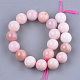 Natural Pink Opal Beads Strands G-S333-10mm-017-2