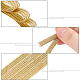 Плоский эластичный шнур/резинка Gorgecraft EC-GF0001-25A-4