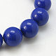 Lapis lazuli perles synthétiques brins G-E110-8mm-1-1