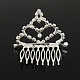 Peignes couronne de mariage strass mode OHAR-R271-04-2