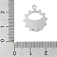 Подвески из нержавеющей стали 304 с защитой от потускнения STAS-D192-04P-3
