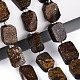Natur Bronzit Perlen Stränge&nbsp;G-C098-A39-01-1
