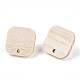 Risultati di orecchini a bottone in legno di frassino EJEW-N017-011J-2