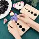 PH PandaHall Wood Safety Eyes Insertion Tool Auxiliary Tool for Attaching Safety Eyes and Washers Amigurumi Craft Eyes Tool Eyeball Gauge Board for Crochet Stuffed Animal Eyes 5.5~29.5mm 2pcs DIY-WH0033-26A-3