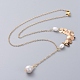 Collane con pendente a perla singola NJEW-JN02710-3