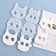 Stampi in silicone per portachiavi di autodifesa animale DIY-P006-25-1