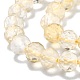 Chapelets de perles de citrine naturelle G-H266-14A-2