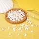 Pandahall 160 pièces 8 styles brins de perles de coquille d'eau douce naturelle SHEL-TA0001-08-7