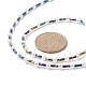 Bracelets extensibles en perles et ensembles de colliers en perles pour femmes SJEW-JS01275-02-2
