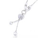 304 Stainless Steel Pendant Necklaces NJEW-N0074-06P-2