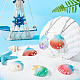 SUNNYCLUE 1 Box 12PCS Resin Shell Charms Opaque Seashell with Star Resin Pendants for Jewelry Making Charms Necklaces Bracelets Earrings DIY Cafting Supplies ccessories RESI-SC0001-71-5