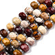 Chapelets de perles en mokaite naturel G-N327-08R-1