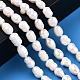 Fili di perle di perle d'acqua dolce coltivate naturali PEAR-N012-06R-6