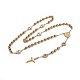 304 inoxydable colliers en acier chapelet de perles pour la pâques NJEW-L159-04G-1