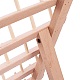 60 carrete de madera maciza bordado de coser titular de soporte de hilo rack ODIS-WH0001-01-4