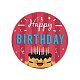 Feliz cumpleaños etiquetas de regalo de papel kraft DIY-D056-01F-1