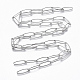 304 Stainless Steel Paperclip Chains CHS-S006-JN958-1-3