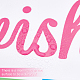Superdant adesivi ali rosa farfalle colorate arte della parete ali di piume decalcomanie da muro stacca e attacca adesivi murali rimovibili per la camera della ragazza decorazione della stanza dei bambini DIY-WH0228-597-5