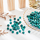 Nbeads ca. 124 Stück natürliche afrikanische türkisfarbene Perlenstränge G-NB0003-84-5