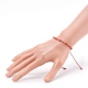 Nylon regolabile bracciali intrecciati cavo di perline BJEW-JB06022-7