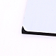 ポリ塩化ビニールの泡板  ポスターボード  工芸用  モデリング  アート  表示  学校のプロジェクト  正方形  ブラック  20.4x20.4x0.5cm DIY-WH0199-09B-3